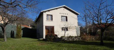 Maison indépendante avec 2 appartements, un garage et un jardin – m1785 – ASPRES/BUËCH 05140